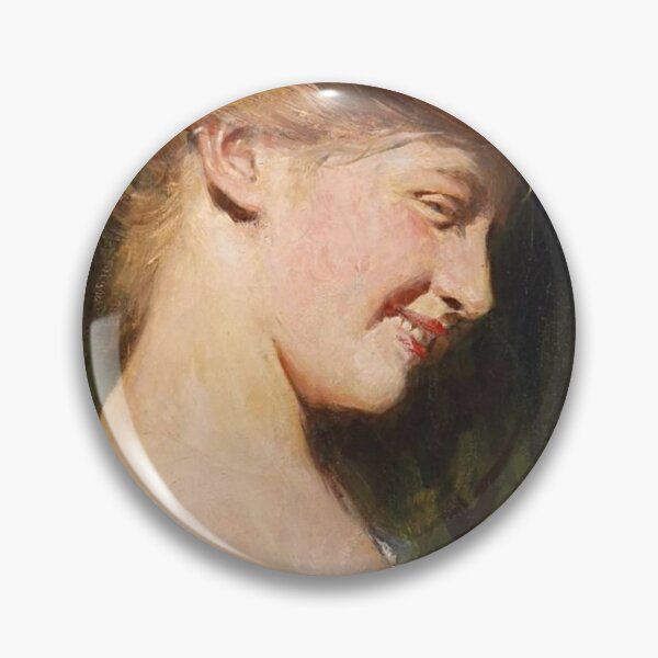 Item preview, Laughing Blond Beauty with Bared Shoulder - Léon François Comerre designed and sold by tvdlovership.