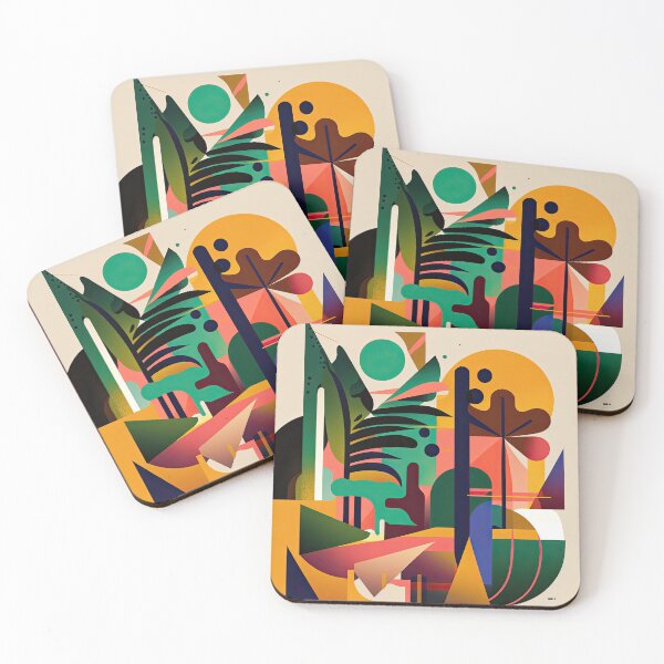 Item preview, African Jungle Bauhaus Design designed and sold by ArtificialGenes.