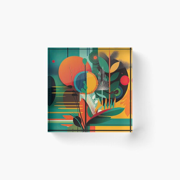 Item preview, African Jungle Bauhaus Design designed and sold by ArtificialGenes.