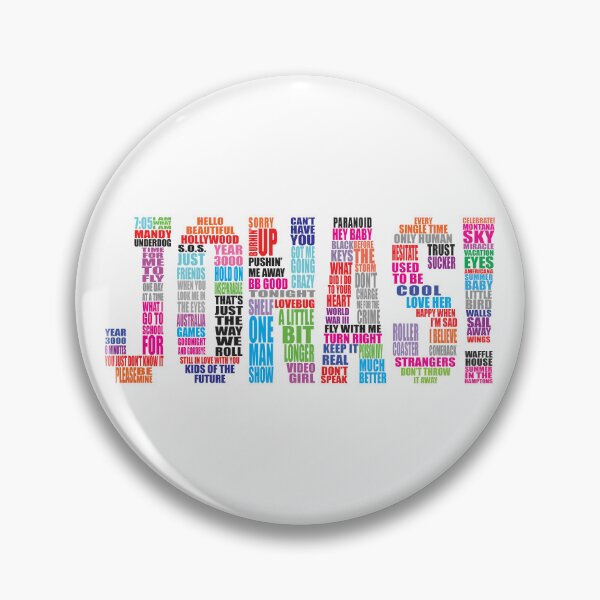 Item preview, Jonas Brothers Albums Text Art designed and sold by TeamSuperSquad.