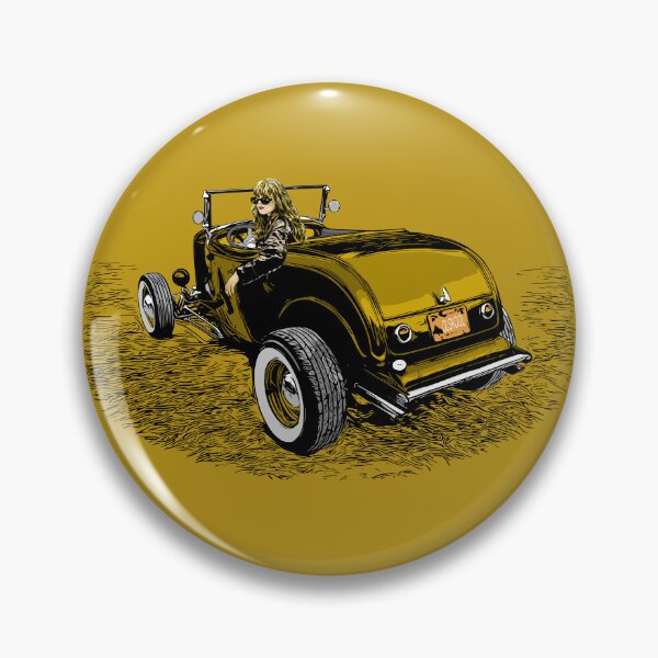 Item preview, Hot Rod Girl gold version designed and sold by Glenn Mueller.