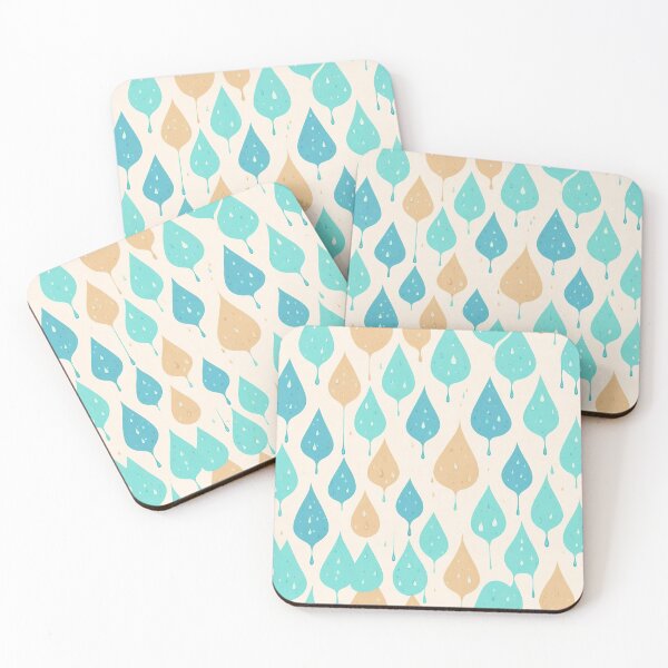 Item preview, Raindrops, soothing color palette designed and sold by CoolPixels.
