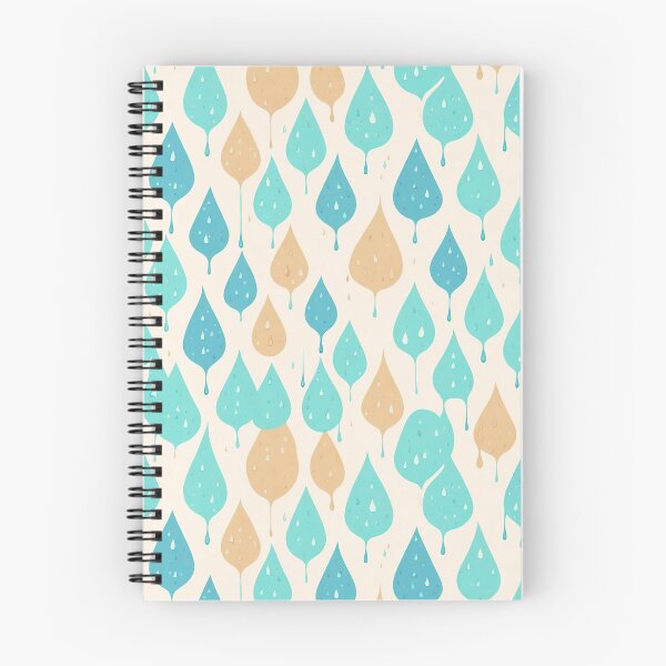 Item preview, Raindrops, soothing color palette designed and sold by CoolPixels.