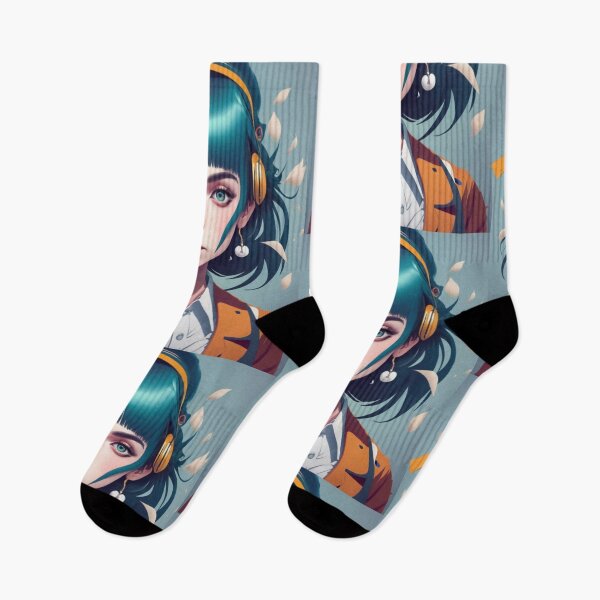 Item preview,  "Sweet Innocence: Anime Girl's Cuteness" Premium Design and Stickers  designed and sold by AyushAIImage01.