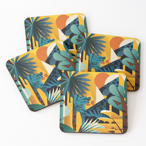 Item preview, African Jungle Bauhaus Design designed and sold by ArtificialGenes.
