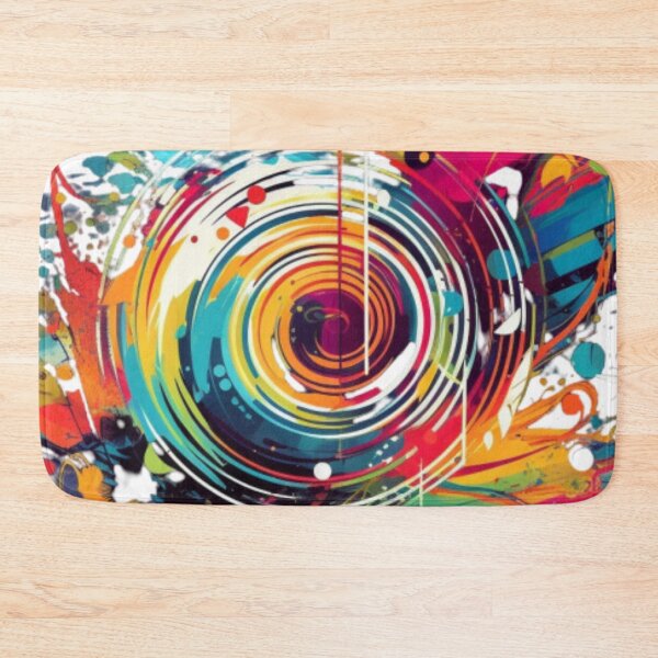 Item preview, Colorful Symphonies, Modern Artwork, Gift, Tee designed and sold by Terry-Salsa.