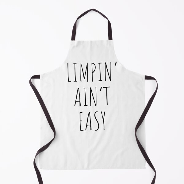 Item preview, Limpin Aint Easy - black text - for a loved one recovering from surgery designed and sold by EmeraldeaArt.