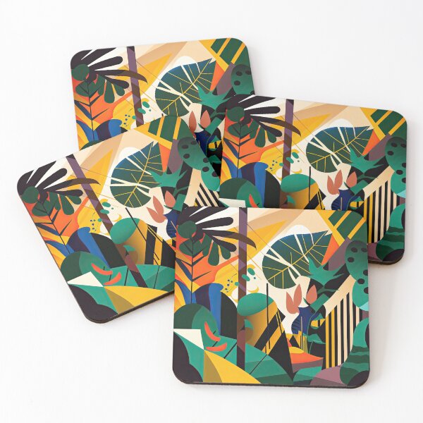 Artikelvorschau, African Jungle Bauhaus Design entworfen und verkauft von ArtificialGenes.