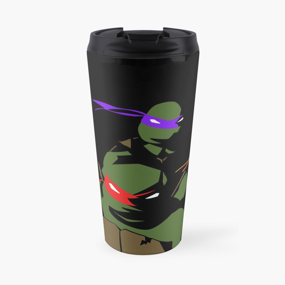 "Shadowy Turtle Ninja" Travel Coffee Mug for Sale by Chrisjamesevans