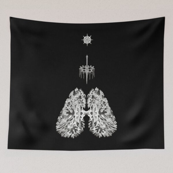 Item preview, Breath of Life - For Dark Clothes - Minimalist Science Graphic designed and sold by jo-jay-jojo.