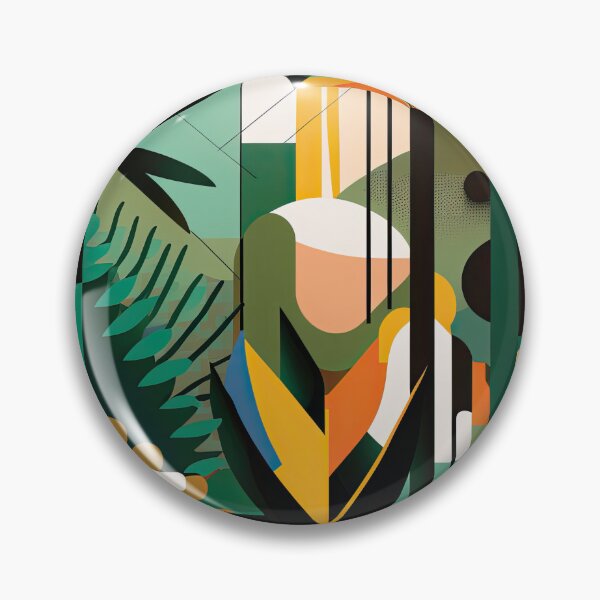 Item preview, African Jungle Bauhaus Design designed and sold by ArtificialGenes.