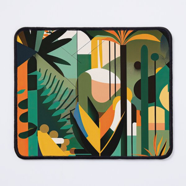 Artikelvorschau, African Jungle Bauhaus Design entworfen und verkauft von ArtificialGenes.