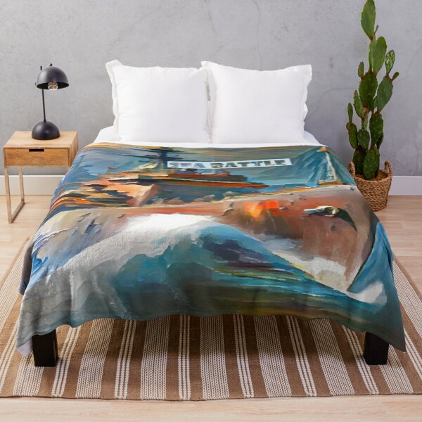 Item preview, sea battle, nautical art, ocean warfare, adventure poster, ship battle designed and sold by Natairbrush.
