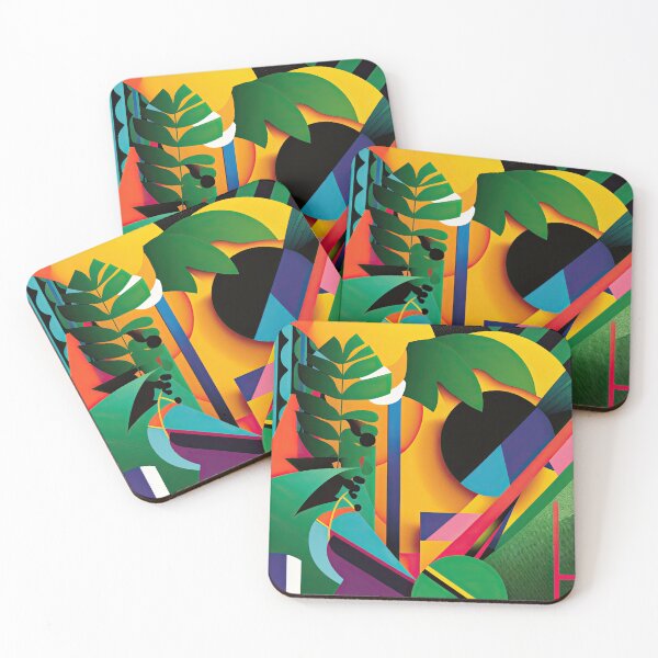 Item preview, African Jungle Bauhaus Design designed and sold by ArtificialGenes.