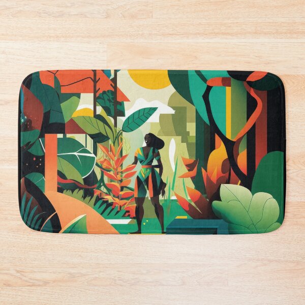 Item preview, African Jungle Bauhaus Design designed and sold by ArtificialGenes.