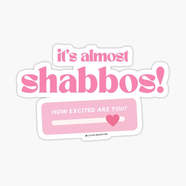 Item preview, it's almost shabbos designed and sold by lifeachadassah.