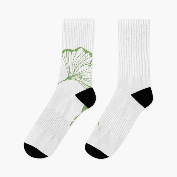 Item preview, Ginkgo leaves bilobar botanical print for printing on clothes, textiles and stationery designed and sold by Sunshine2504.