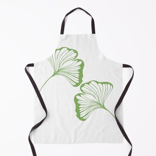 Item preview, Ginkgo leaves bilobar botanical print for printing on clothes, textiles and stationery designed and sold by Sunshine2504.
