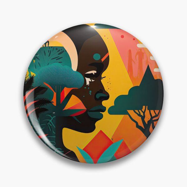 Item preview, African Jungle Bauhaus Design designed and sold by ArtificialGenes.