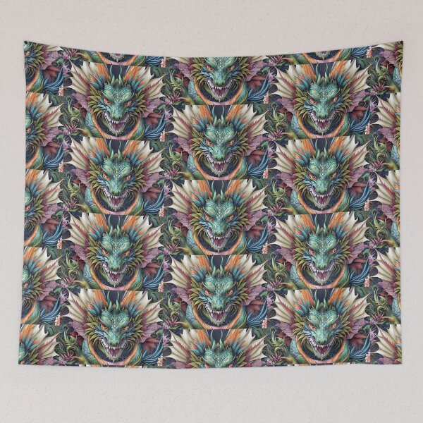 Item preview, Flower Dragon#12 designed and sold by Fraiddd.