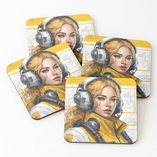 Item preview, Yellow Mech Engineer designed and sold by designsbyflo.