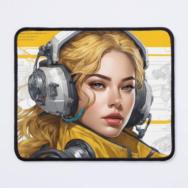 Item preview, Yellow Mech Engineer designed and sold by designsbyflo.