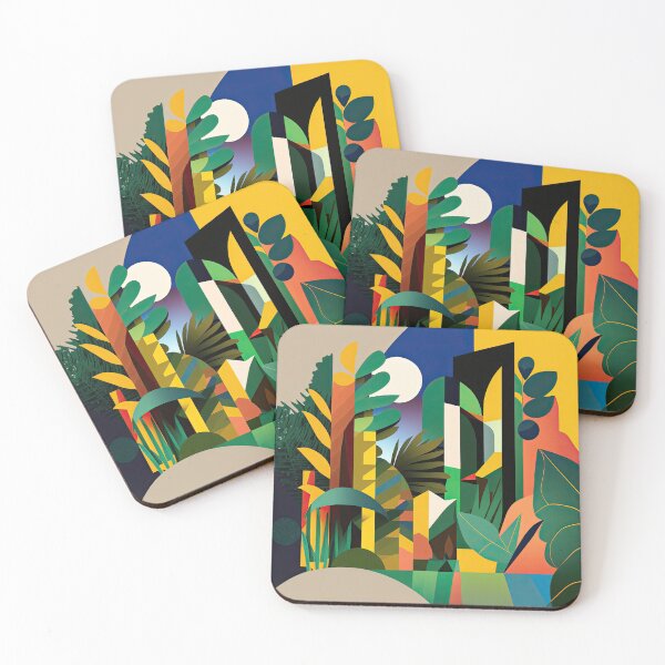 Item preview, African Jungle Bauhaus Design designed and sold by ArtificialGenes.