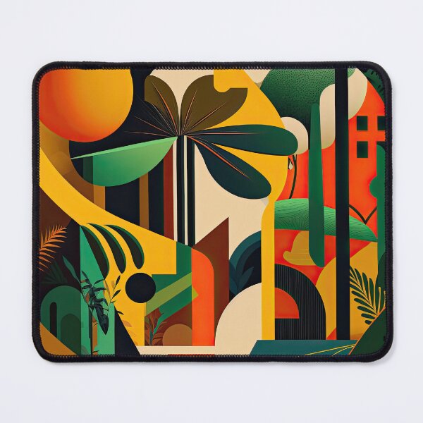 Item preview, African Jungle Bauhaus Design designed and sold by ArtificialGenes.