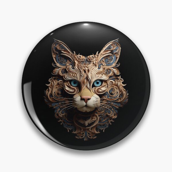 Item preview, Modern design reminiscent of a carved animal head of a cat designed and sold by Pflugart.
