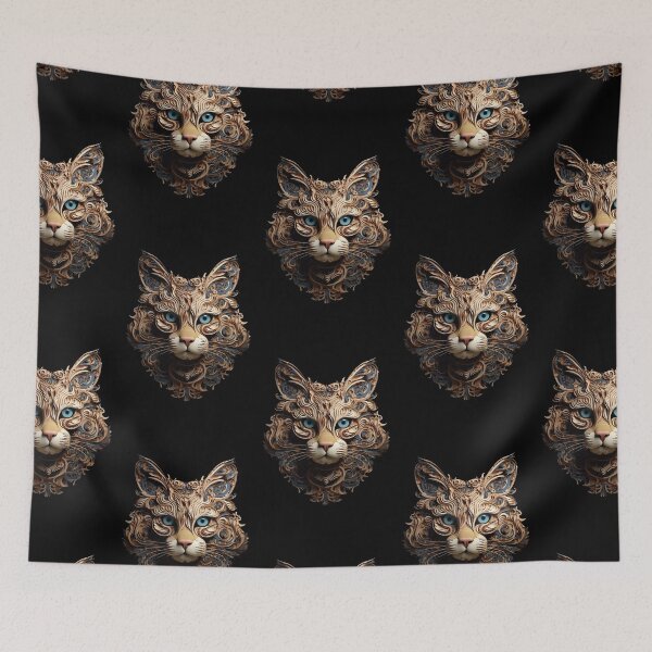 Item preview, Modern design reminiscent of a carved animal head of a cat designed and sold by Pflugart.