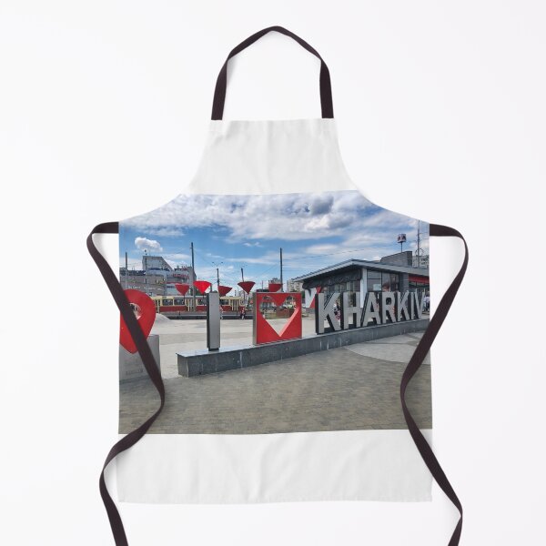 Item preview, Print for clothes, mock-up shot I love Kharkiv. designed and sold by Sunshine2504.