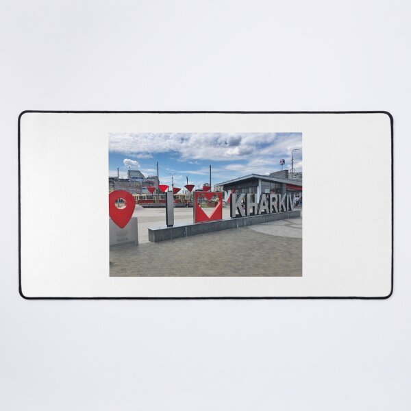 Item preview, Print for clothes, mock-up shot I love Kharkiv. designed and sold by Sunshine2504.