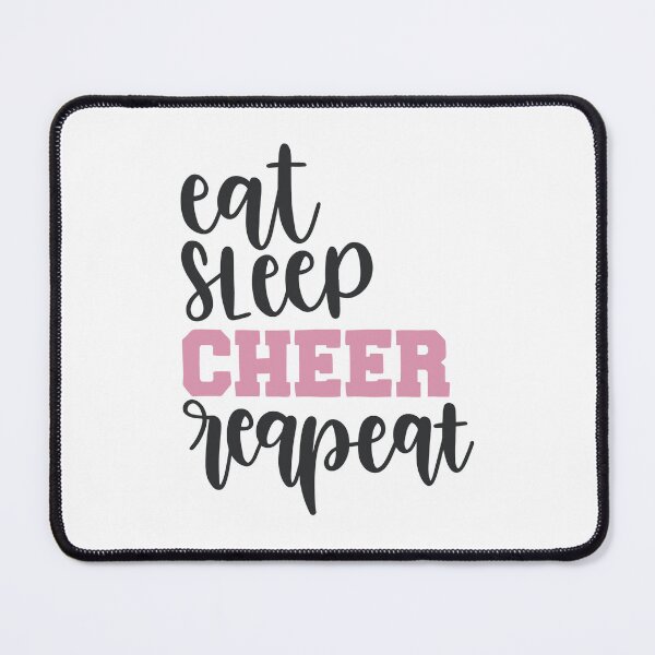 Item preview, Eat Sleep Cheer Repeat designed and sold by adametzb.