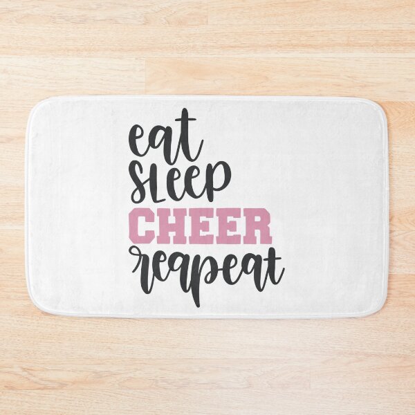 Item preview, Eat Sleep Cheer Repeat designed and sold by adametzb.