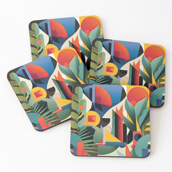 Artikelvorschau, African Jungle Bauhaus Design entworfen und verkauft von ArtificialGenes.