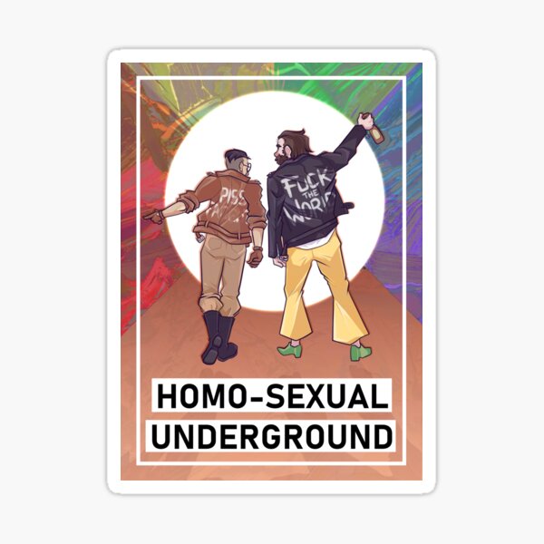 Item preview, Homosexual Underground designed and sold by JekyllDraws.