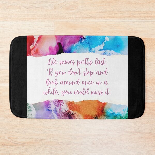 Item preview, Life moves pretty fast. - Ferris Bueller designed and sold by StickerSparkle.