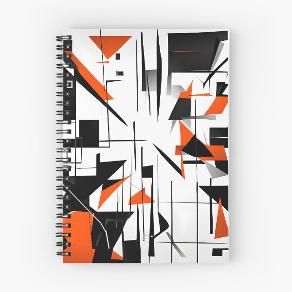Item preview, Abstract Black, Orange, and White Design designed and sold by Xbox4life.