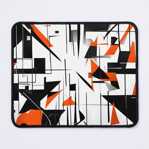 Item preview, Abstract Black, Orange, and White Design designed and sold by Xbox4life.