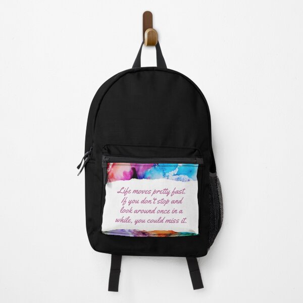 Item preview, Life moves pretty fast. - Ferris Bueller designed and sold by StickerSparkle.