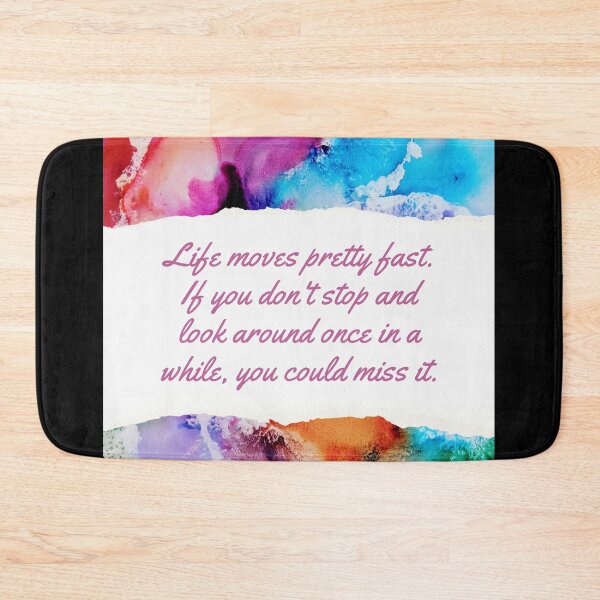 Item preview, Life moves pretty fast. - Ferris Bueller designed and sold by StickerSparkle.