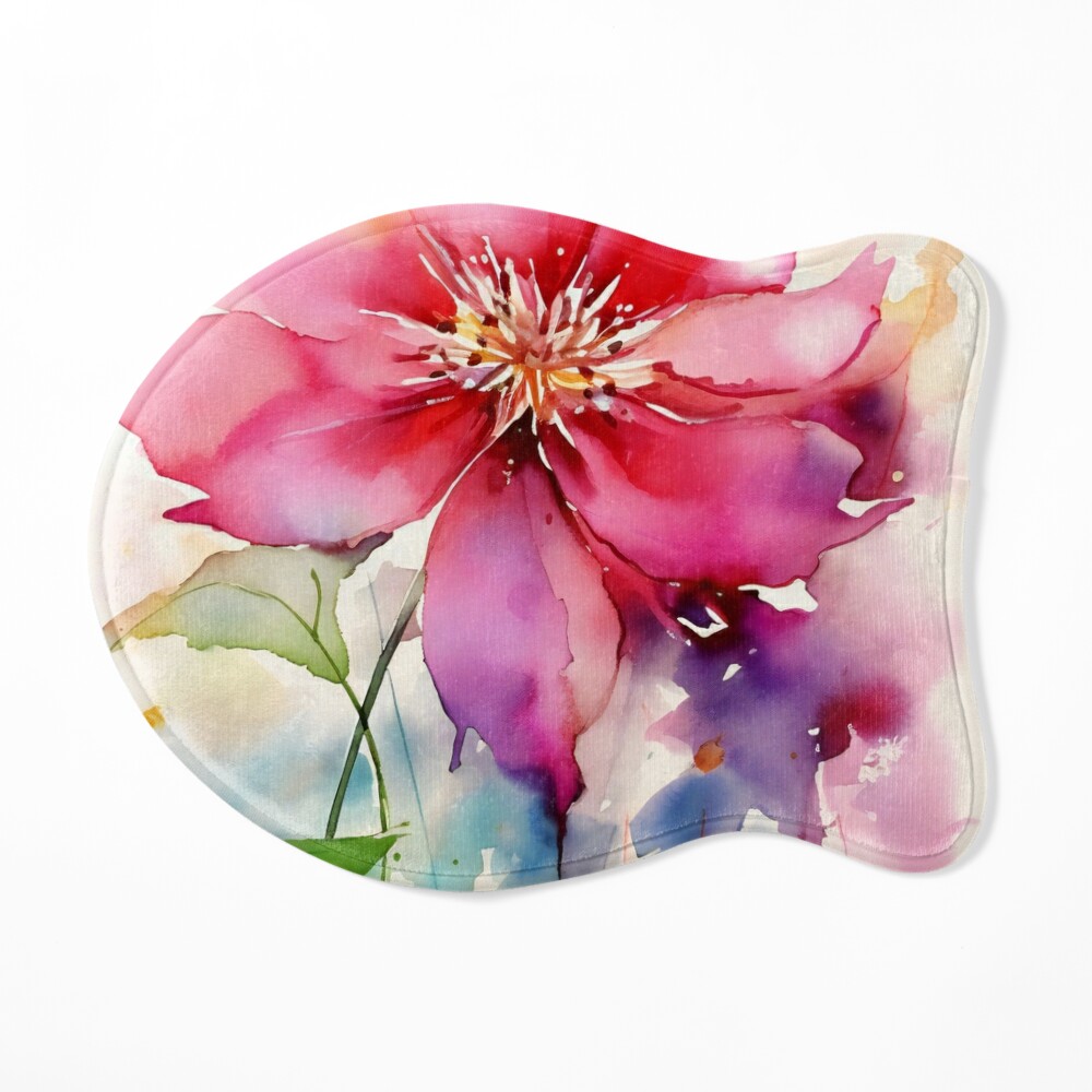 Floral loose watercolor 1 Poster for Sale by Art Dream Studio