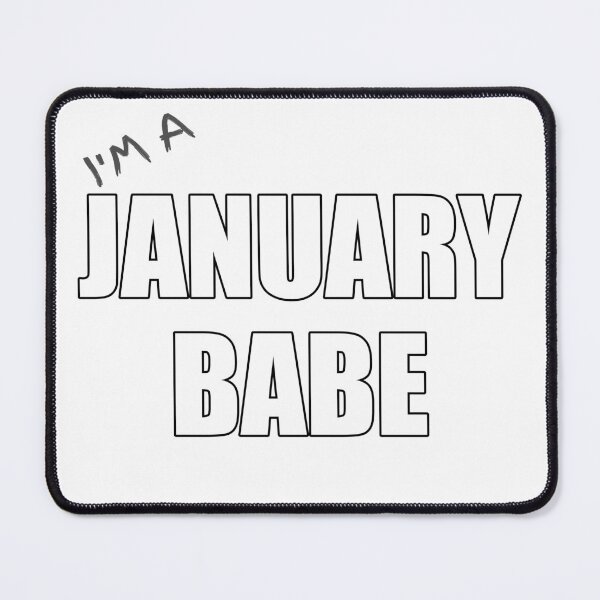 Item preview, I’m A January Babe, Born In Jan designed and sold by kcaandwu.