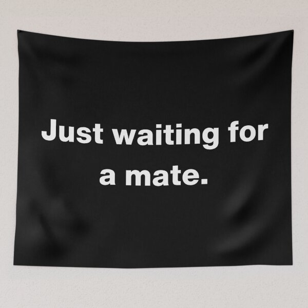 Item preview, Just waiting for a mate designed and sold by INSOMNIAC101.