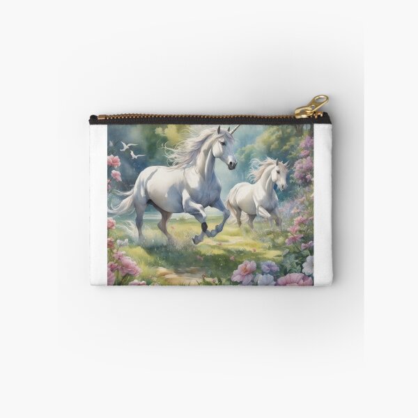Item preview, Unicorns Galloping through a Meadow designed and sold by ArtbyAdrian.