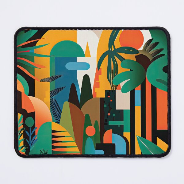 Item preview, African Jungle Bauhaus Design designed and sold by ArtificialGenes.