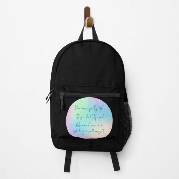 Item preview, Life Moves Pretty Fast. - Ferris Bueller designed and sold by StickerSparkle.