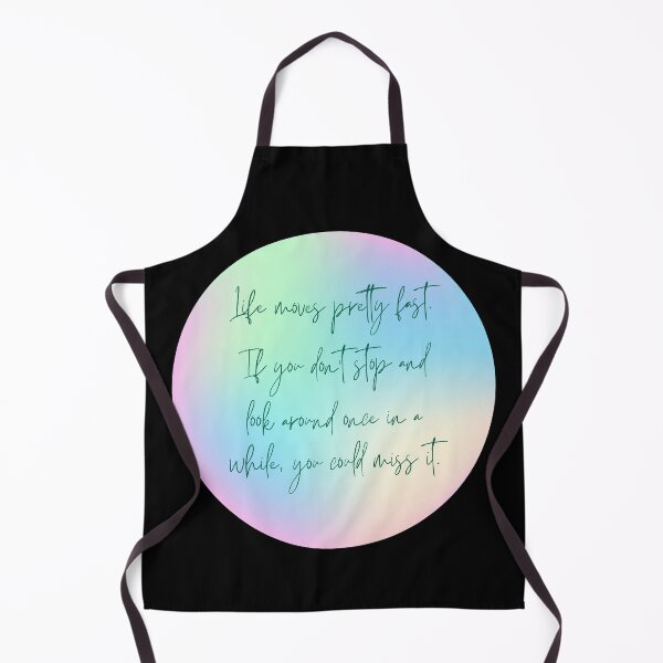 Item preview, Life Moves Pretty Fast. - Ferris Bueller designed and sold by StickerSparkle.