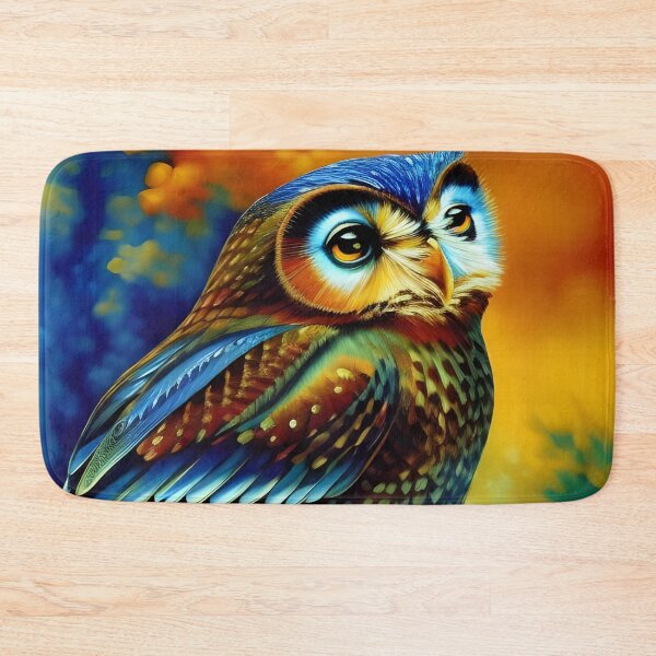 Item preview, Colourful Owl, Ai Generated Art  designed and sold by ACC .