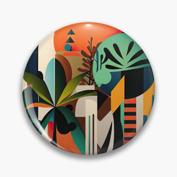 Item preview, African Jungle Bauhaus Design designed and sold by ArtificialGenes.